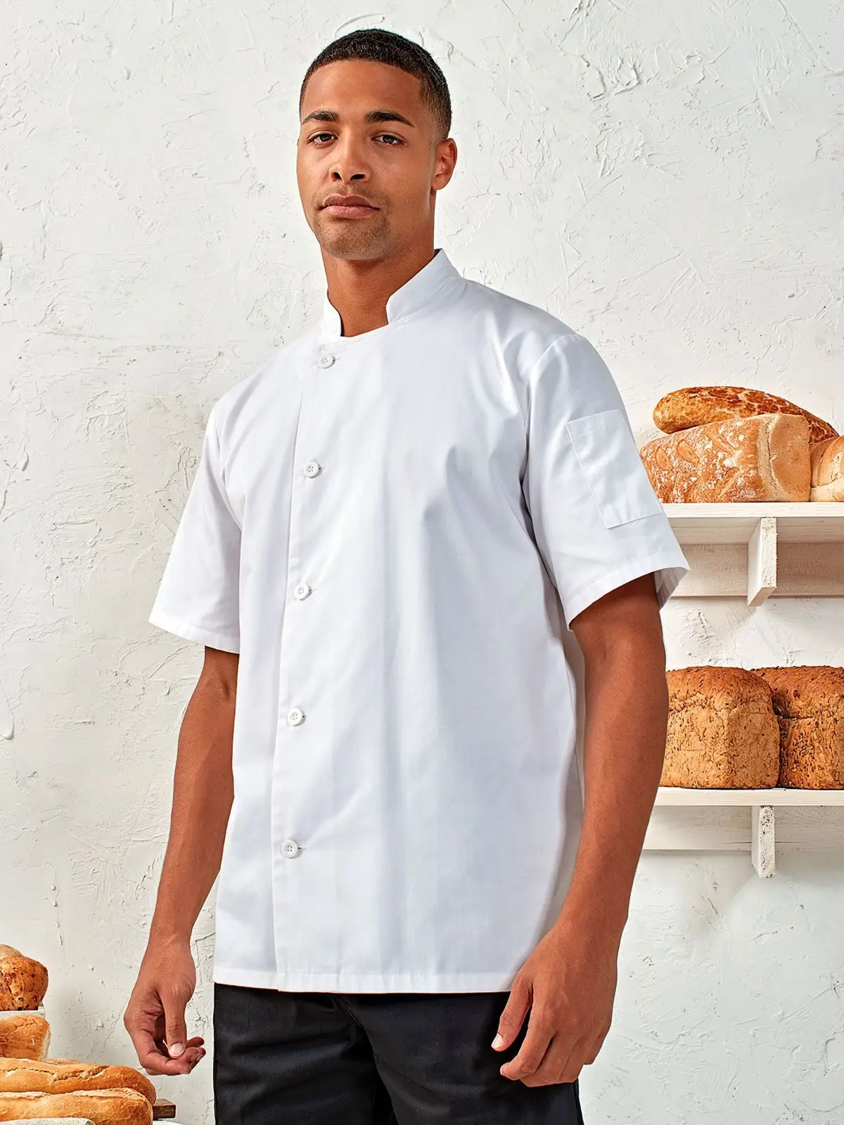 ‘Essential’ Short Sleeve Chef’s Jacket