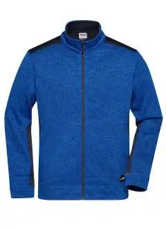 Men's Knitted Workwear Fleece Jacket - Strong