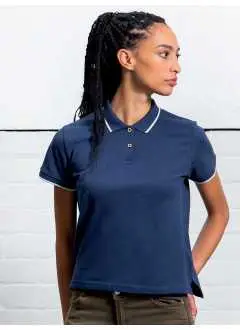 The Women's Tipped Polo
