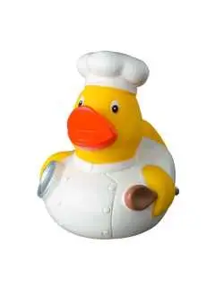Squaky duck, chef
