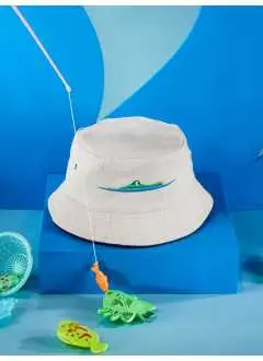 Fisherman Piping Hat for Kids