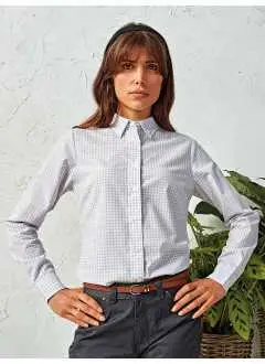 Maxton Check - Women's Long Sleeve Shirt