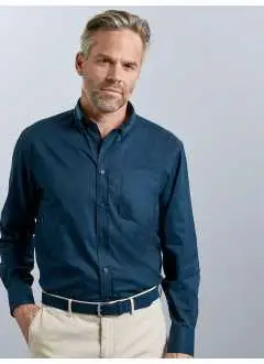 Men's Long Sleeve Classic Twill Shirt